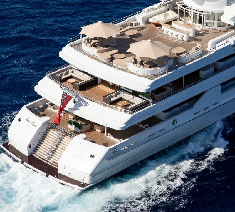 95m charter yacht